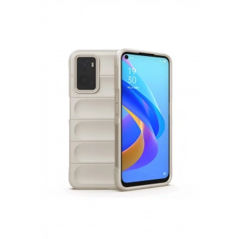 Realme 9i 4G Uyumlu Kılıf Optimum Silikon - Krem