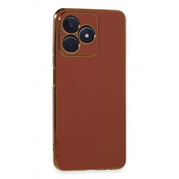 Realme C53 Kılıf Volet Silikon - Kırmızı