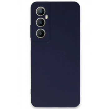 Realme C65 Uyumlu Kılıf First Silikon - Lacivert