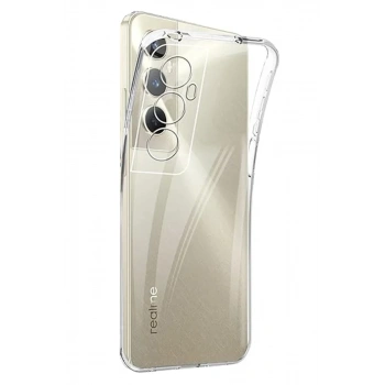 Realme C65 Uyumlu Kılıf Lüx Şeffaf Silikon