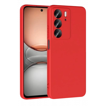 Realme C75 4G Uyumlu First Silikon - Kırmızı