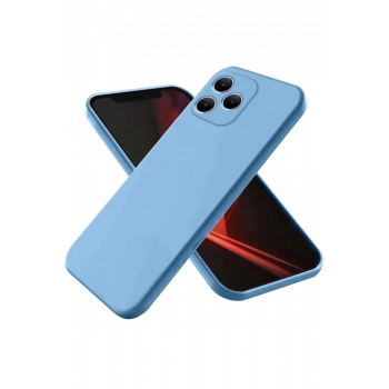 Realme Note 50 4G Kılıf First Silikon - Mavi