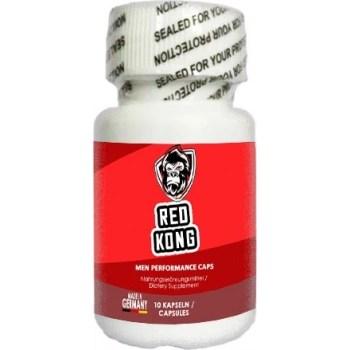 Red Kong: Erkeğin Çok Özel Formülü 10 Lu Destek