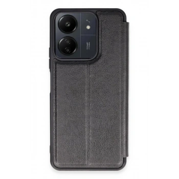 Xiaomi Redmi 13C Kılıf Flip Cover - Siyah