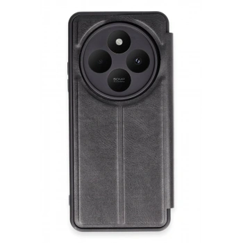 Xiaomi Redmi 14C Kılıf Flip Cover - Siyah