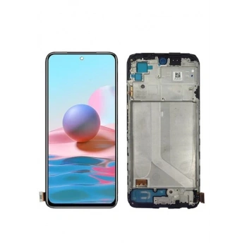 Redmi Note 10 4G Uyumlu Lcd Ekran Dokunmatik (Çıtalı)