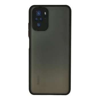 Xiaomi Redmi Note 10 Kılıf Montreal Silikon Kapak - Siyah