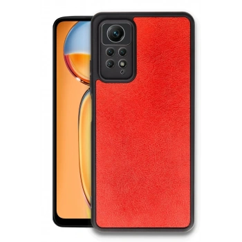 Xiaomi Redmi Note 12 Pro 4G Kılıf Aras Deri Kapak - Kırmızı