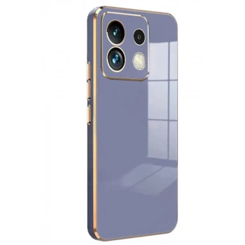 Xiaomi Redmi Note 13 5G Kılıf Volet Silikon - Mavi