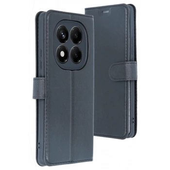 Xiaomi Redmi Note 14 4G Kılıf Trend S Plus Kapaklı Kılıf - Siyah