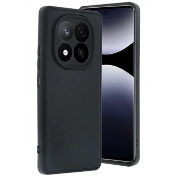 Xiaomi Redmi Note 14 Pro 4G Kılıf Aras Deri Kapak - Siyah