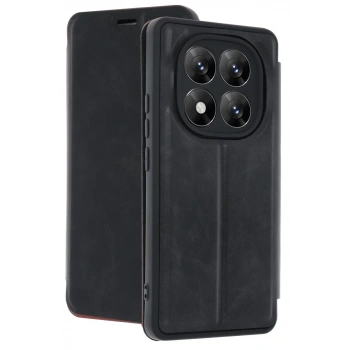 Xiaomi Redmi Note 14 Pro 5G Kılıf Flip Cover - Siyah