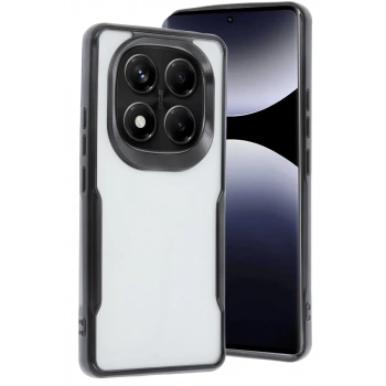 Xiaomi Redmi Note 14 Pro Plus Kılıf Boyi Silikon Kapak - Siyah