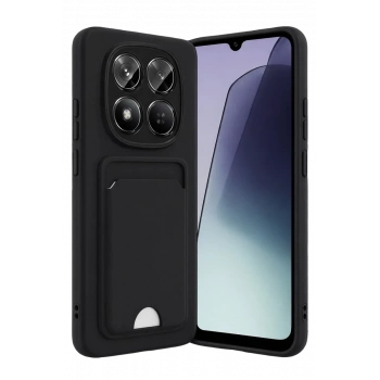 Xiaomi Redmi Note 15 4G Kelvin Kartvizitli Silikon - Siyah