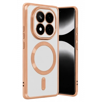 Xiaomi Redmi Note 15 Pro 5G Kross Magneticsafe Kapak - Rose
