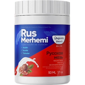Rus Merhemi Tüy Dökücü 50 ml
