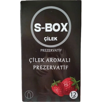 S-Box Çilek Aromalı Prezervatif 12li