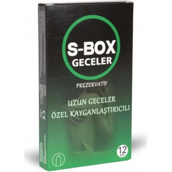 S-Box Özel Prezervatif 12li