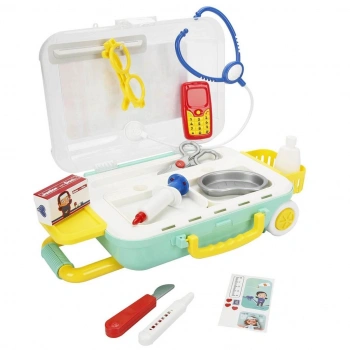 S00004676 DOKTOR SET ÇEKÇEKLİ BAVUL 18 PRÇ