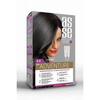 Saç Boya Seti 50 + 50 ml - 4.0