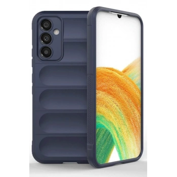 Samsung A56 Kılıf Optimum Silikon - Lacivert