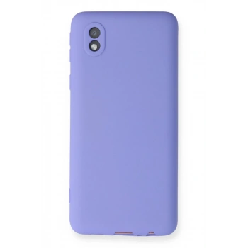 Samsung Galaxy A01 Core Uyumlu Kılıf First Silikon - Lila