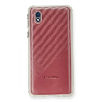 Samsung Galaxy A01 Core Uyumlu Kılıf Miami Şeffaf Silikon - Şeffaf