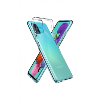 Samsung Galaxy A03S Uyumlu Kılıf Lüx Şeffaf Silikon