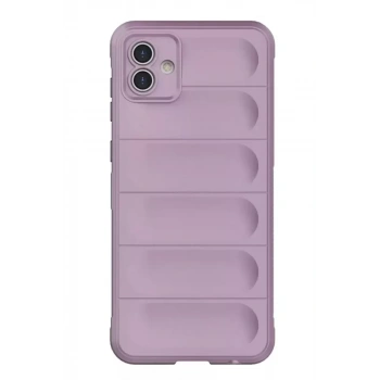 Samsung Galaxy A05 Kılıf Optimum Silikon - Mor