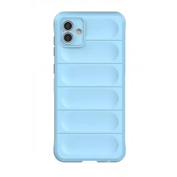 Samsung Galaxy A05 Uyumlu Kılıf Optimum Silikon - Sky Blue