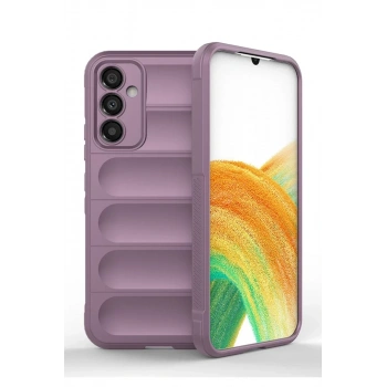 Samsung Galaxy A05S Kılıf Optimum Silikon - Mor