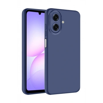 Samsung Galaxy A07 4G Uyumlu First Silikon - Lacivert