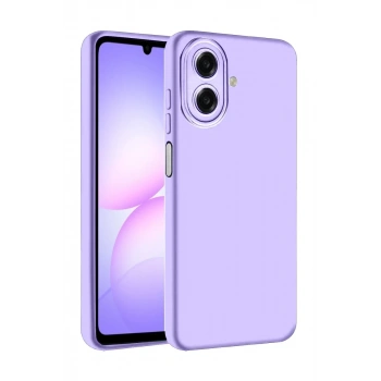 Samsung Galaxy A07 4G Uyumlu First Silikon - Lila