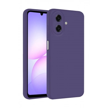 Samsung Galaxy A07 4G Uyumlu First Silikon - Mürdüm