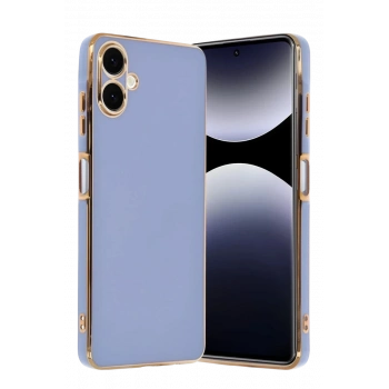 Samsung Galaxy A07 4G Volet Silikon - Mavi