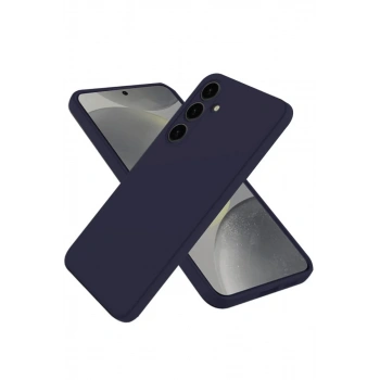 Samsung Galaxy A36 Uyumlu Kılıf First Silikon - Lacivert