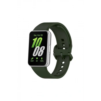 Samsung Galaxy Fit 3 Klasik Kordon - Haki Yeşil