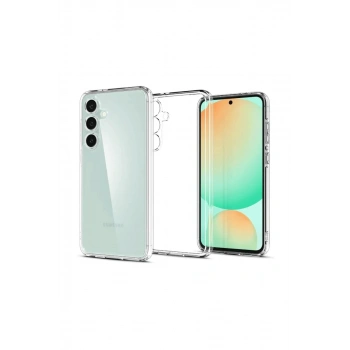 Samsung Galaxy S24 FE Uyumlu Kılıf Lüx Şeffaf Silikon