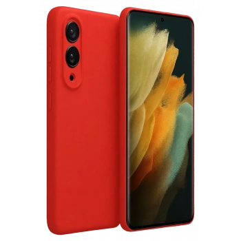 Samsung Galaxy S25 Uyumlu Edge First Silikon - Kırmızı