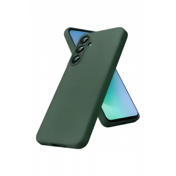 Samsung Galaxy S26 Plus First Silikon - Koyu Yeşil