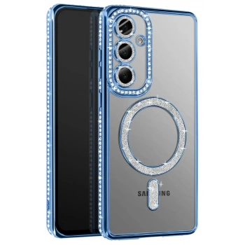 Samsung Galaxy S26 Plus Joke Simli Magneticsafe Kılıf - Mavi