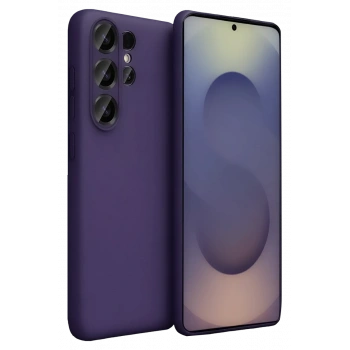 Samsung Galaxy S26 Ultra Uyumlu First Silikon - Mürdüm