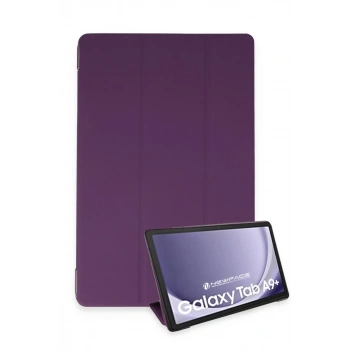 Samsung Galaxy Tab A9 Plus Kılıf Tablet Smart Kılıf - Mor