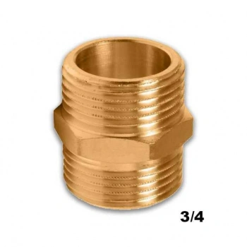 Sarı Nipel 3/4 1 Adet