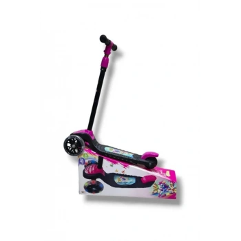 SCOOTER PEMBE IŞIKLI