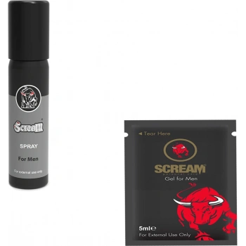 Scream For Men Sprey Erkeklere Özel 45 ML