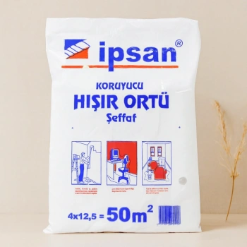 Şeffaf Koruyucu Örtü 50 m² (Hışır)