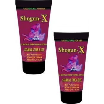 Shogun -X Extra Cream Erkeklere Özel Krem 50ML x 2 Adet