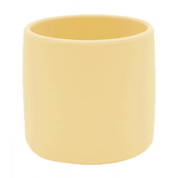 Silikon Mini Bardak Mellow Yellow
