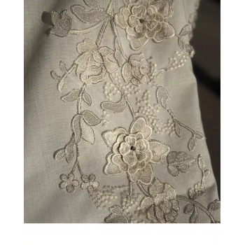 Simella Altın Simli 50x140 cm İşlemeli Masa Runneri Şık Masa Dekoru